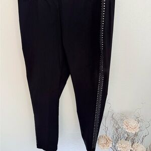 Zac & Rachel Black Straight Leg Pants